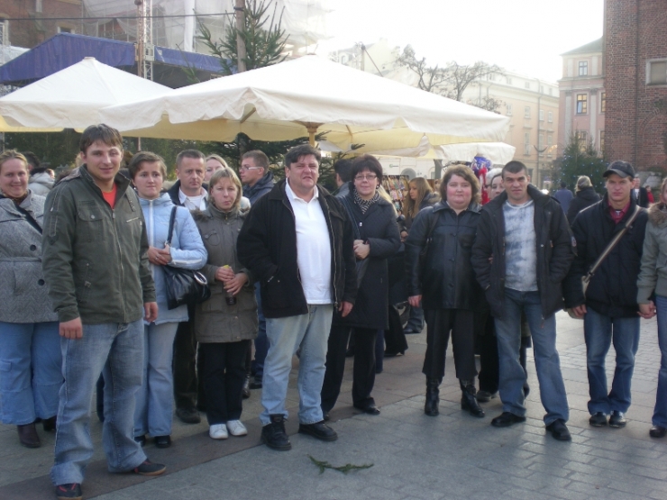 Uczestnicy na ulicach Krakowa 5 z 5