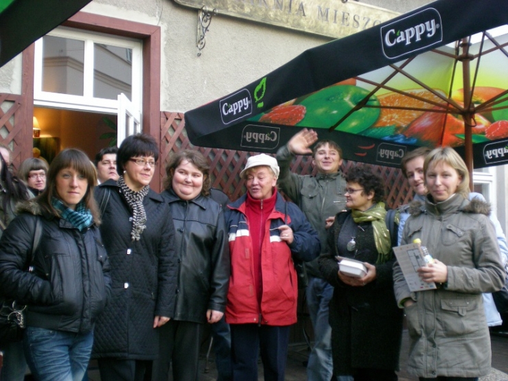 Uczestnicy na ulicach Krakowa 1 z 5